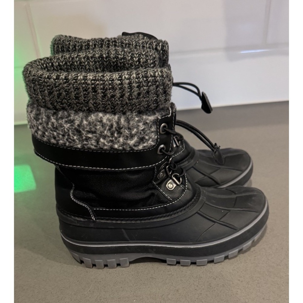 Girls Snow Boots With Cuff